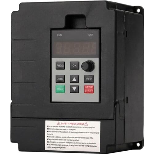 2.2KW 220V Variable Frequency Drive Inverter Single to 3 Phase CNC VFD Universal