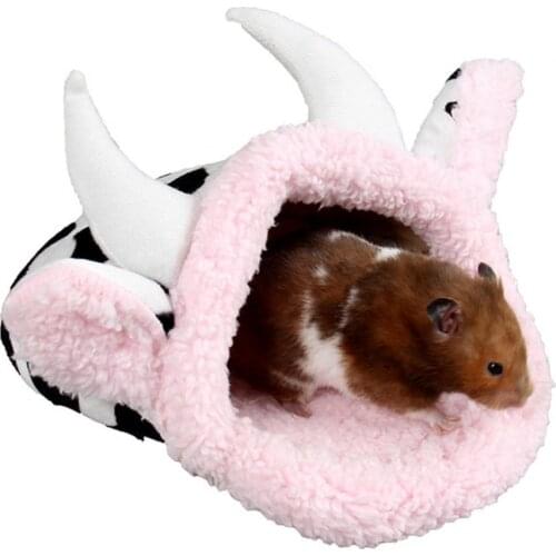 Chinchilla Hedgehog Guinea Pig Bed Accessories Sleeping Cage Toys House Hamster Supplies Fast Tree Hole-shaped Horns Supplies