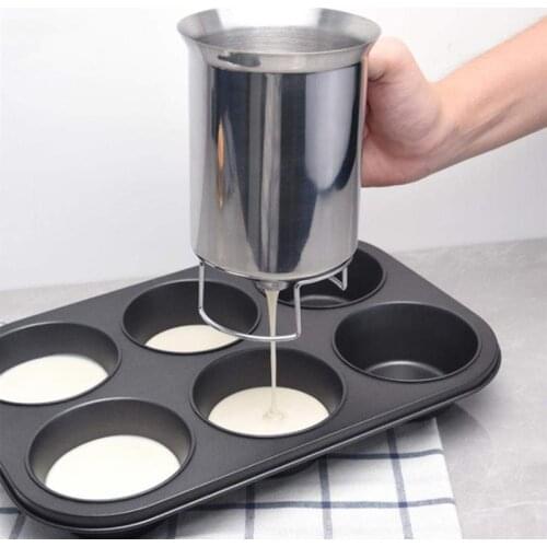 Cream Speratator Baking Tools Measuring Cup For Cupcakes Pancakes Cookie Cake Muffins Batter Flour Paste DispenserBaking Tool