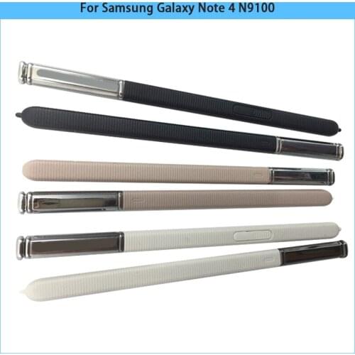 New Note4 Touch Stylus S Pen For Samsung Galaxy Note 4 N9100 Plastic Stylus Caneta TouchScreen Pen Gold/White/Black/Pink