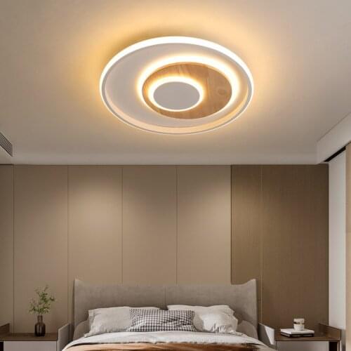 New Remote Control LED Ceiling Lights Decorative Ceiling Lamps Panels For Living Room Bedroom Corridor Luminaire Round Shape