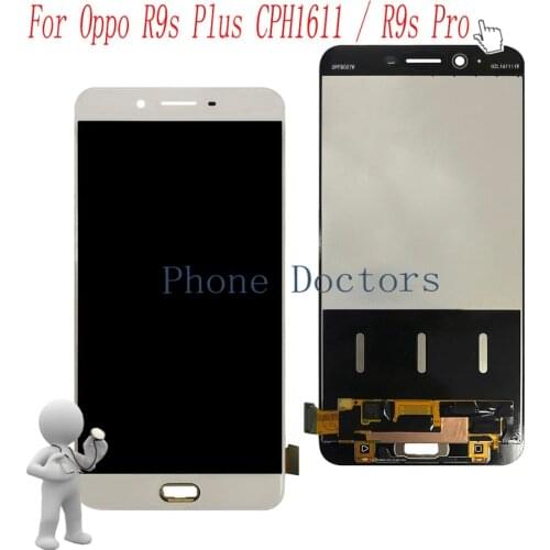 6.0 " For Oppo R9s Plus Full LCD Display With Touch Screen Digitizer Assembly For Oppo CPH1611 / OPPO R9s Pro