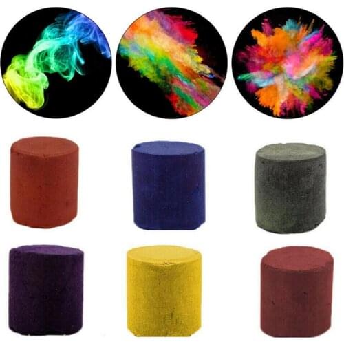 6X Colorful Smoke Cake Smoke props Effect Shows Stage Party Photography Aiding