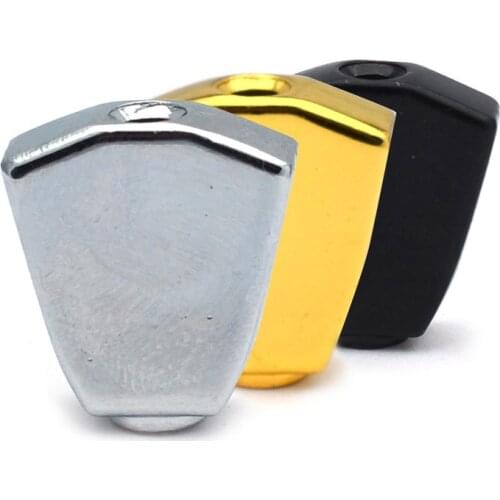 60PCS Trapezoid Metal Guitar Tuning Pegs keys Tuners Machine Heads Replacement Buttons knobs Handle with 3 Colors
