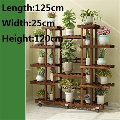 Estante Para Plantas Living Room Escalera Decorativa Madera Plantenstandaard Plant Rack Outdoor Balcony Shelf Flower Stand