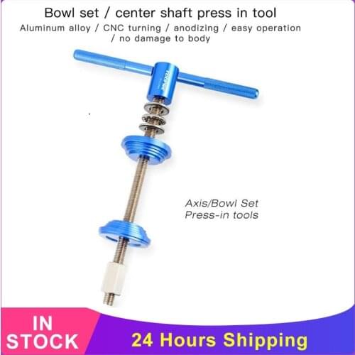 TOOPRE Bicycle Double Side Plane Thrust Bearing MTB Road Bike Headset / Bottom Bracket BB Install Aluminum Alloy Press-In Tool