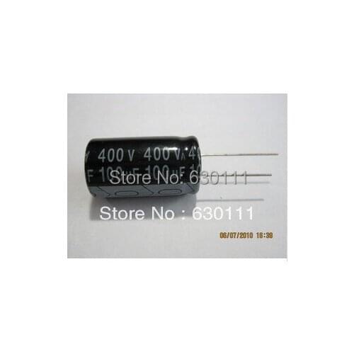Free Shipping 100UF 400V Electrolytic Capacitors 400V100UF 18X35mm