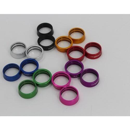 Litepro handlebars straight handle bar stop collar spacing ring 25.4mm handlebar aluminum alloy spacing-rings folding bike
