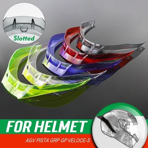 Colorful Big Spoiler for GP & CORSA-R & PISTA GRP & Rear PARTS&ACCESSORIES Factory Price Motorcycle Helmet Slotted Moto Casco