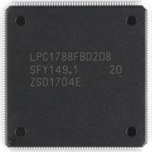 LPC1788FBD208 MCU 32-Bit ARM Cortex M0 RISC 165 General Purpose I/O Pins