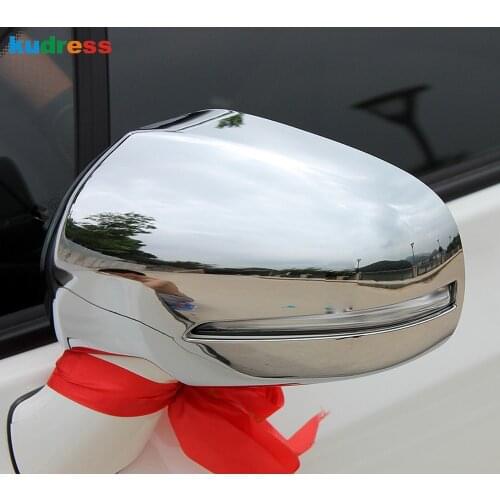 For Suzuki Sx4 S-Cross Sx4 Crossover 2014 2015 2016 Chrome Rearview Door Side Rear View Mirror Trim Cover Cap
