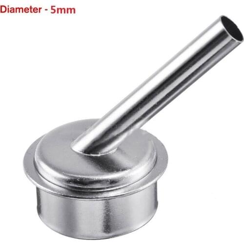 45 Degree Angle Wide Slot Weld Nozzle For QUICK 861DW Heat Hot Air Rework Station Soldering Air Gun Nozzles Air Blower