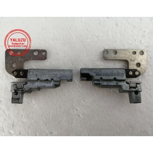 YALUZU New Laptop Lcd Hinges Kit For Dell E6400 E6410 E6500 14.1" LCD Screen Hinges Left + Right RE37712 JBL00
