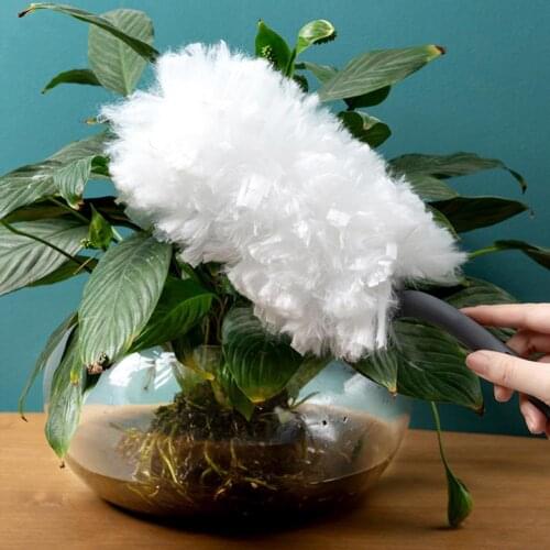 Durable Soft Dust Brush Washable Replaceable Electrostatic Adsorption Household Cleaning Fluffy Duster for Home Car Tools