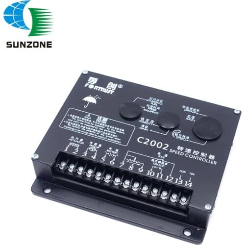 Fortrust Speed Controller C2002 Governor Speed Control Board For Grupo Electrogeno Generator Parts
