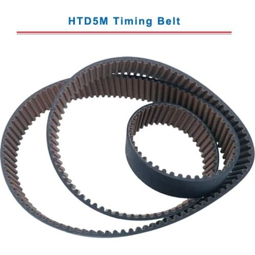 Timing belt HTD5M 2350/2375/2500/2525/2600/2650/2670/ 2730 circle-arc teeth belt width 15/20/25/30 mm teeth pitch 5mm