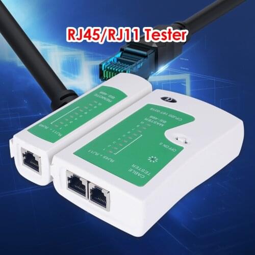 Network Cable Tester RJ45 RJ11 LAN UTP Ethernet Line Wire Detector Repair Tool Portable Network Cable Tester