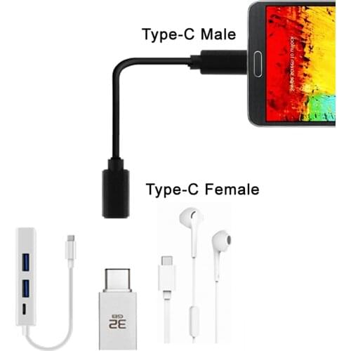 USB 3.1 Type C USB-C Male to Female Data Extension Cable for Laptop & Laptop & Tablet & Mobile Phone 200cm