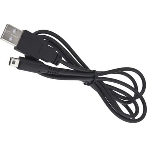1.2M USB Power Charger Cord Charging Cable for nintendo 3DS DSi NDSI XL Black Wholesales