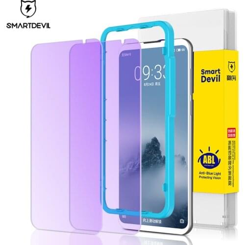 SmartDevil Screen Protector for Meizu 16TH Plus X8 MX6 Note 8 9 Tempered Glass Film Mobile Phone Toughened Anti-fingerprint