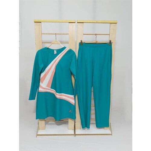 Full Hijab Swimwear Turkish' Muslim Swimsuit Burkinis Modest Clothing Islamic Long Sleeves Hijab Full Cover Swimwears