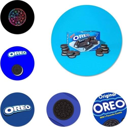 Oreo Icons Pins Badge Decoration Brooches Metal Badges For Clothes Backpack Decoration