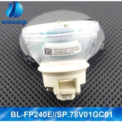 100% Original BL-FP240E/SP.78V01GC01 Projector Lamp Bulb UHP 240/170W 0.8 E20.7 For Optoma H7850 H7850 UHD60 UHD60 UHD65 UHD65