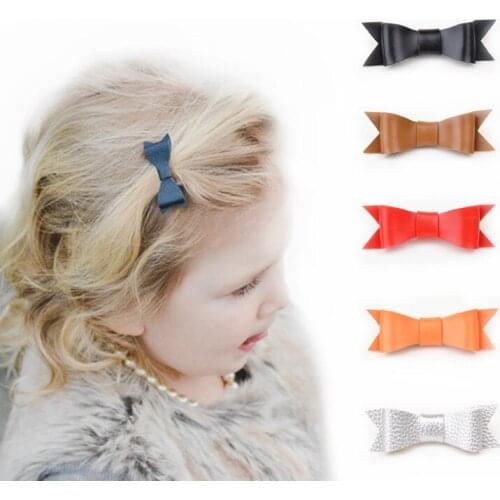 2017 Hot Baby Hair Pins Lovely Princess Bows Hair Clips Performance child Hair accessory Kids bowknot hairclips Girl Accessories