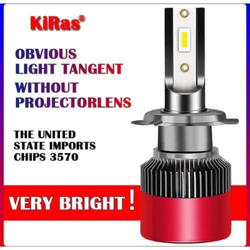 4300K Car Lights H4 LED H7 18000LM H11 LED Lamp for Car Headlight Bulbs H1 H8 H9 9005 9006 HB3 HB4 Turbo H7 LED Bulbs 12V 24V