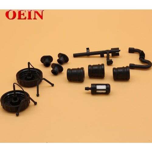 AV Buffer Plug Cap Fuel Hose Switch Shaft Kit Fit STIHL MS180 MS170 018 017 Chain Saws Chainsaw Parts 11303500500, 11237912800