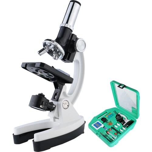 Digital Microscope Set with Accessories Kit 100X-1200X Kids Students Microscope Biology Science Scientific Lab mini Magnifier