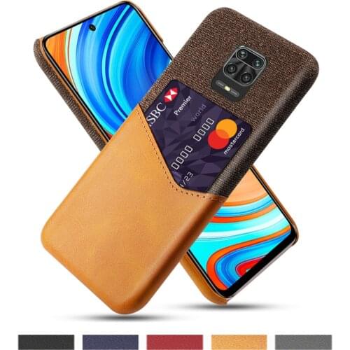 Business Case On The For Xiaomi Redmi Note 9 Pro Max 9S Coque PU Leather Card Slot Cover For Redmi Note9 Note9s Capa Funda