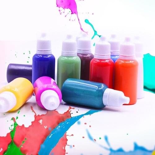 Children Acrylic Paint Set DIY Paint Floating Painting Doodle Educational Toys CLH@8