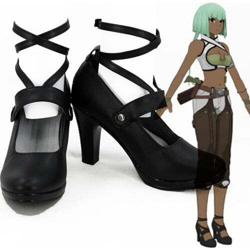 Emerald Sustrai Cosplay Shoes Boots Halloween Costumes Accessory Custom Made