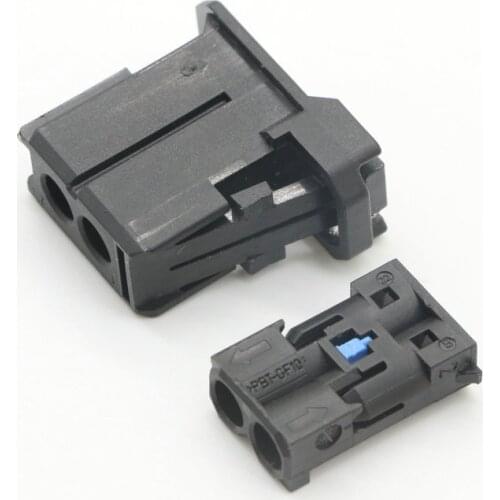 2Pcs/set MOST Fiber Optic Male Connector Optical Loop Bypass Cable Adapter For Audi BMW Mercedes Benz