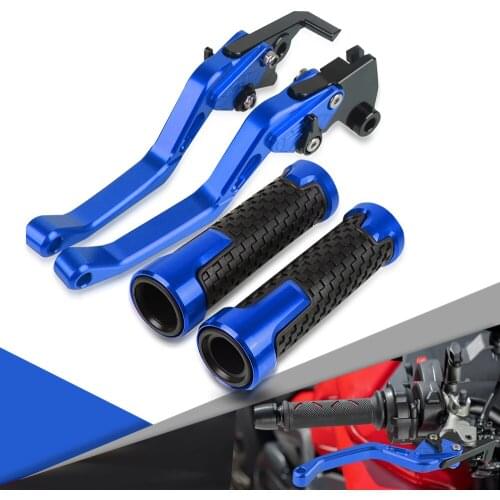 For Kawasaki Z250 Z250SL 2014-2021 Z 250 Z250 SL Motorcycle Short Brake Clutch Levers Handlebar Grip Handle Bar Motorbike Hand