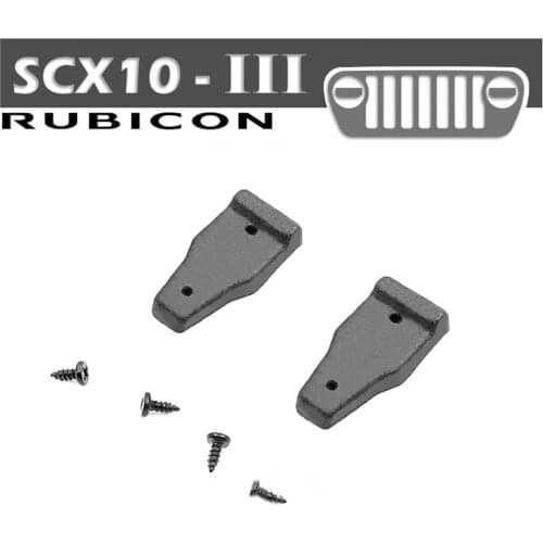Rear Window Hinge Cover for Axial SCX10 III Wrangler RC Car Parts Accessories