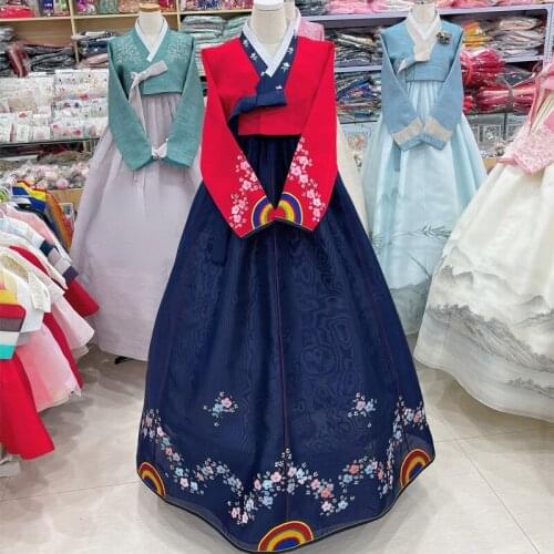 Korea Imported Fabric / New Improved Hanbok / Stage Hanbok / Fine Hanbok