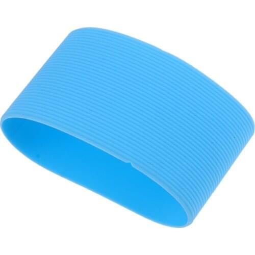 Portable Silicone Nonslip Glass Bottle Mug Cup Sleeve Protector Cover