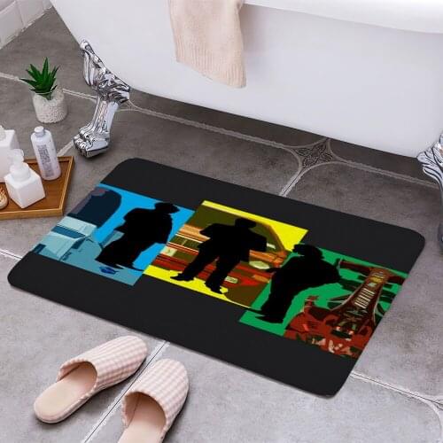 Unbreakable trio Carpet Areas Rug Non-slip Floor Mat Rug 3D Printing Living Room Bedroom Door Mat Home Decoration
