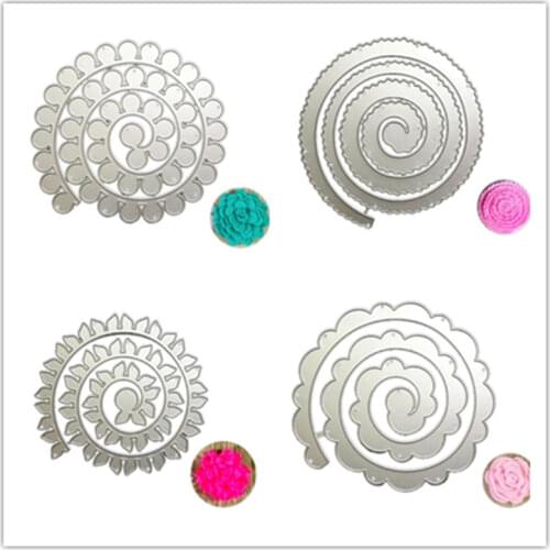 Scrapbook Metal Cutting Dies For Scrapbooking FLOWER COVER Stencils DIY Paper Album Cards Making Embossing Die Cut Cuts Cutter