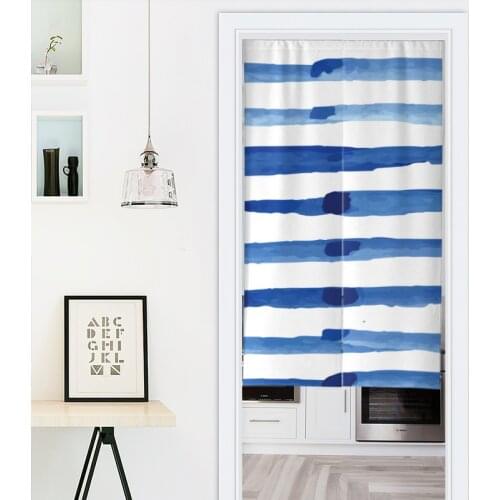 Modern Minimalist Door Curtain Bathroom Partition Curtain Bedroom Kitchen Curtain Hanging Curtain Porch Curtain Noren