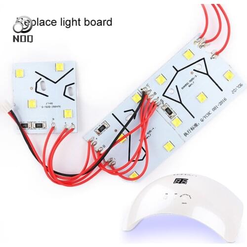 SUN8 21 Leds Replace Light Sheet Nail Art Tool Lamp For Nails Polisher Machine Repalceable Light Board Bulbs Nail Dryer