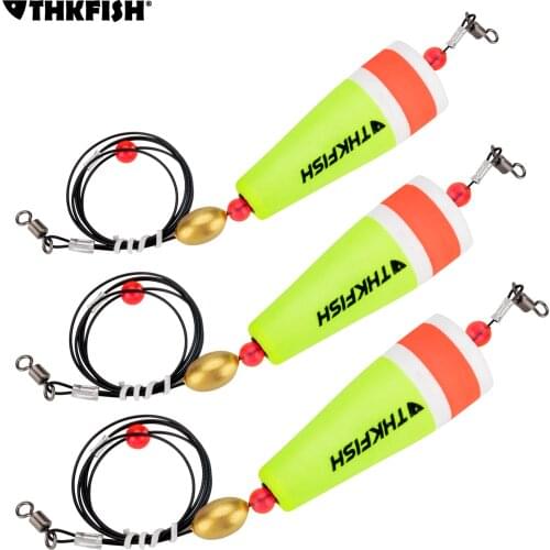 Thkfish 25g 30g 40g Fishing Float Floating Buoyancy Slip Fishing Float Bobber Flotador Peche Bass Fishing Tackle Accessories