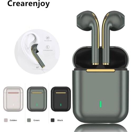 TWS J18 Bluetooth Headphones Wireless Earphones Stereo Earbuds Sports Gaming Headsets For Iphone Xiaomi Samsung Huawei
