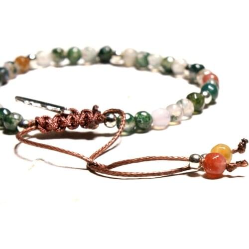 Natural Stone Handmade Ethnic Friendship Bracelets for Women Vintage Beaded Yoga Boho Charms Bracelets Dropshipping