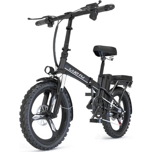 20-inch Folding Small Lightweight Ladies Lithium Battery Power-assisted Variable Speed Mountain Electric Bicycle