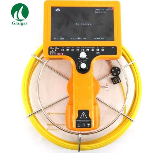 710-SCJ Pipe Inspection Camera with 7inch TFT Color Monitor Portable Waterproof Pipe Inspection Monitor 1/4 inch Sensor Size