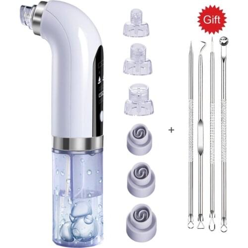 Electric Small Bubble Blackhead Removal Pore Vacuum Blackhead Remover Home Facial Beauty Deep Cleaning Cleaner Machine