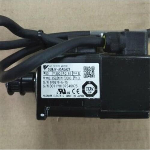 Used Tested Working AC Servo Motor SGMJV-A5ADA21